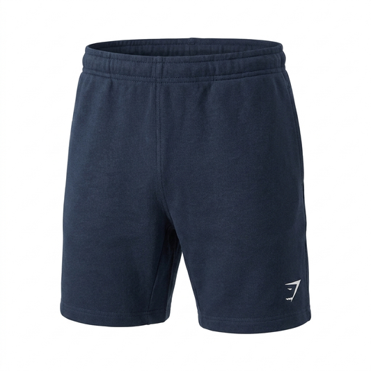 Gymshark Crest 7" Shorts Navy