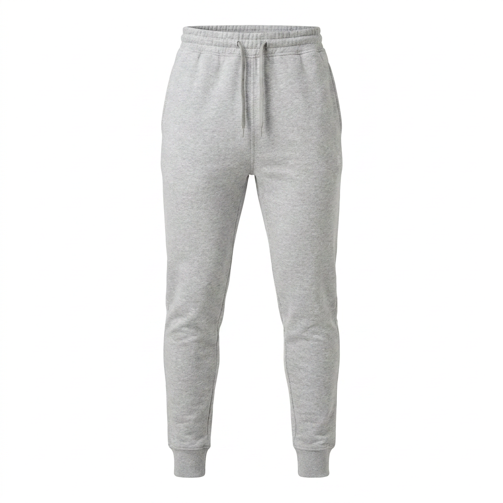 Gymshark Crest Joggers Light Grey Marl