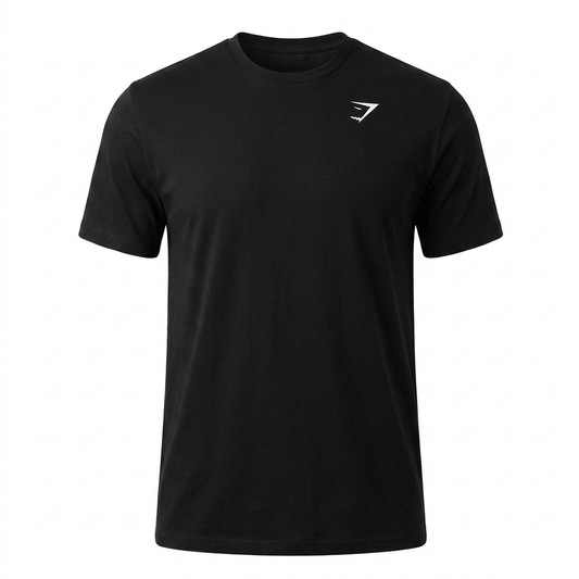 Gymshark Crest T-Shirt Black