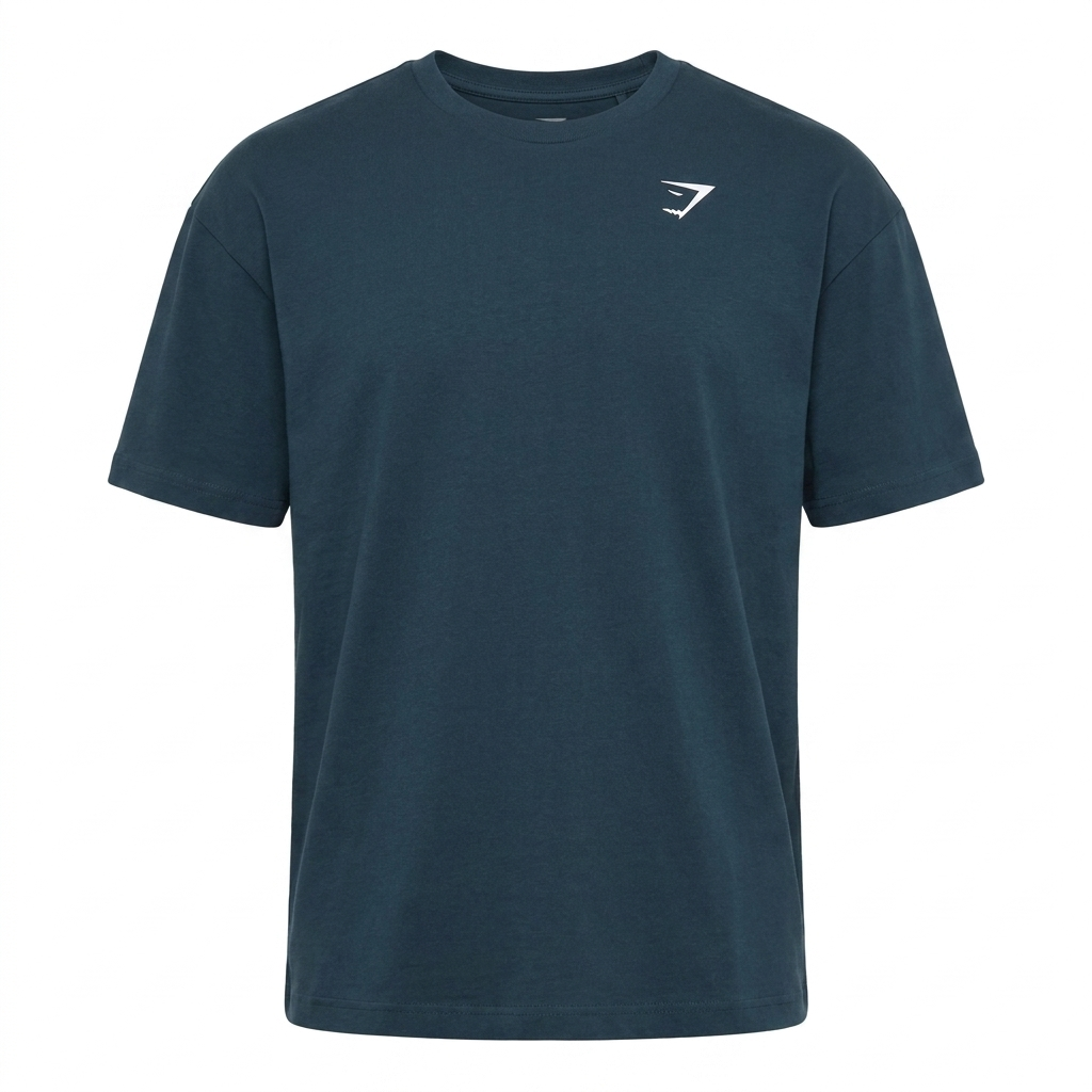 Gymshark Crest T-Shirt Navy