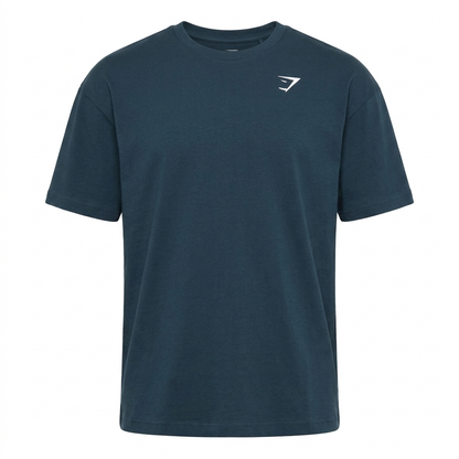 Gymshark Crest T-Shirt Navy