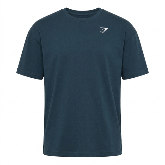 Gymshark Crest T-Shirt Navy
