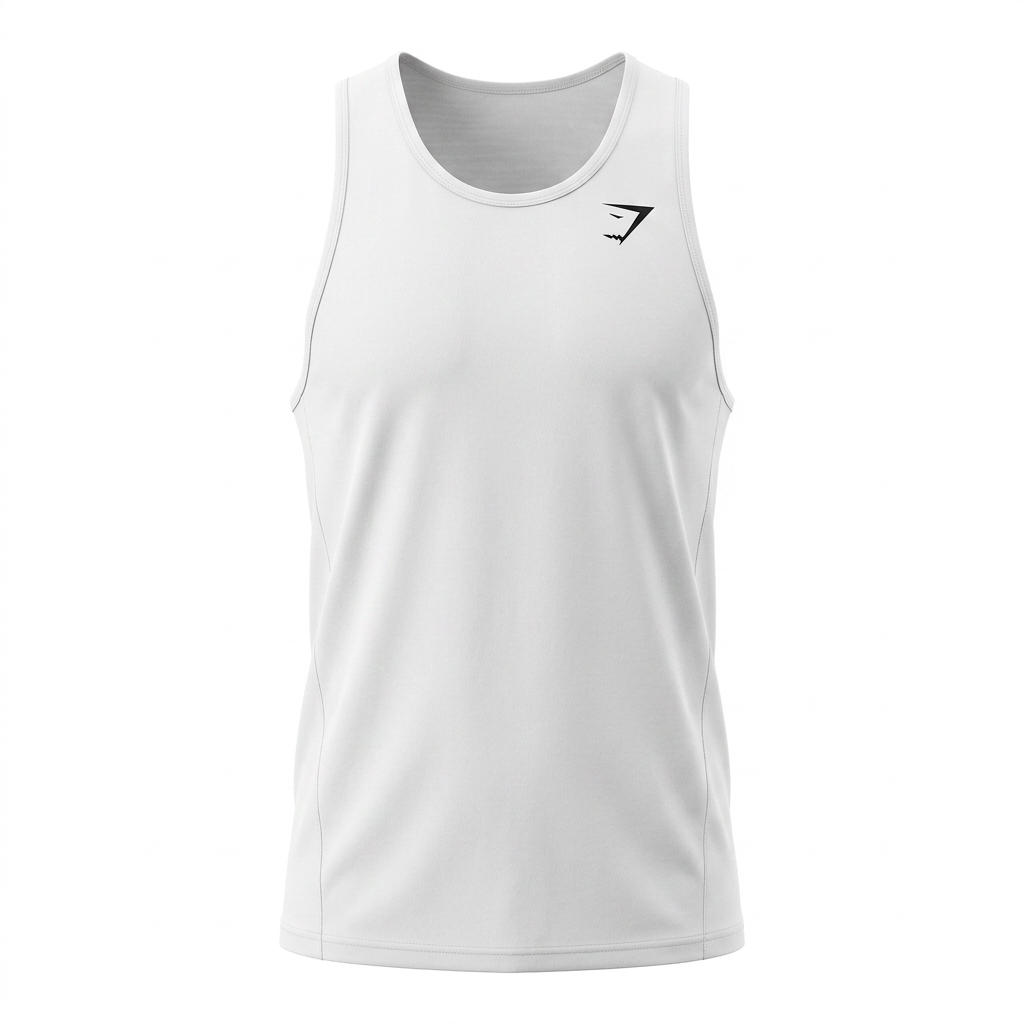 Gymshark Critical Tank White
