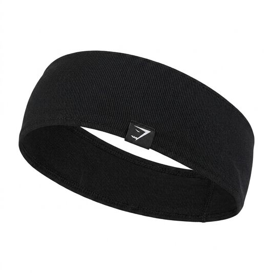 Women's Gymshark Diffuse Sweat Headband Black