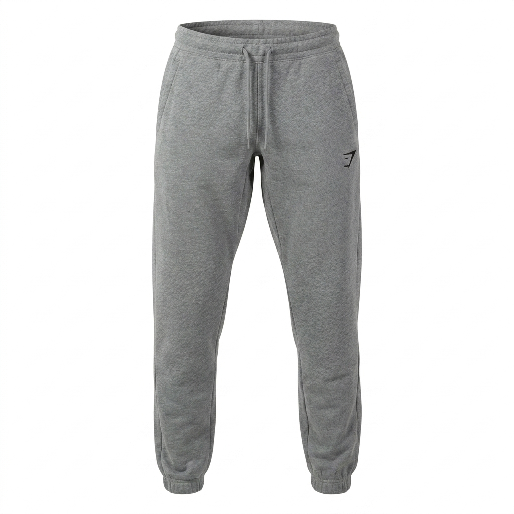 Gymshark Essential Oversized Joggers Charcoal Grey Marl