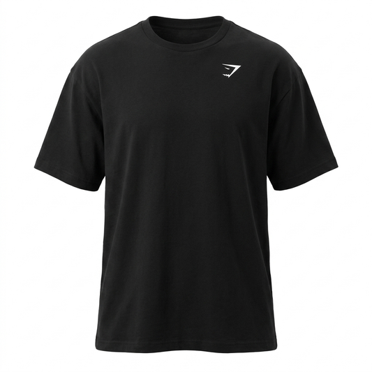 Gymshark Essential Oversized T-Shirt Black