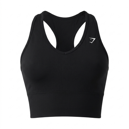 Women's Gymshark Everyday Seamless Crop Tank Black
