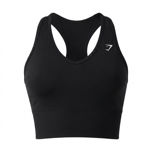 Women's Gymshark Everyday Seamless Crop Tank Black