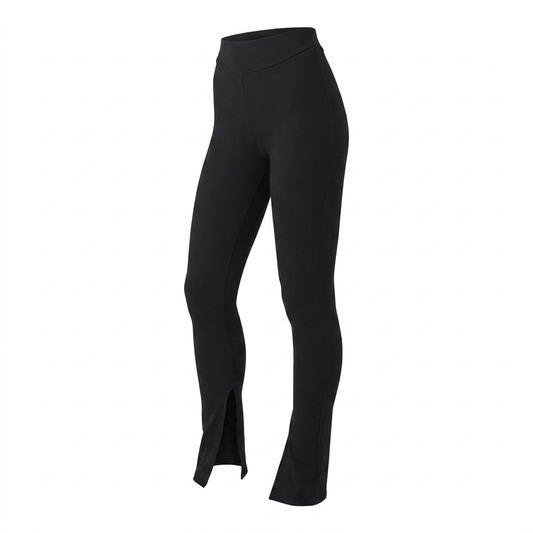 Women's Gymshark Everywear Warp Knit Flare Leggings Black