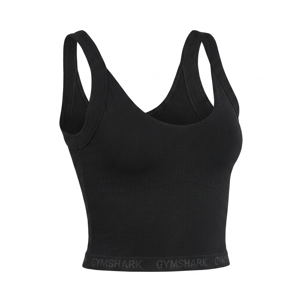 GYMSHARK Flex Reinvented Tank Top Black