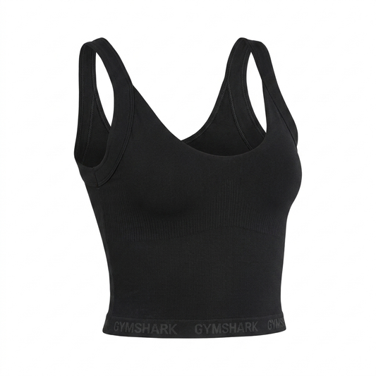 GYMSHARK Flex Reinvented Tank Top Black