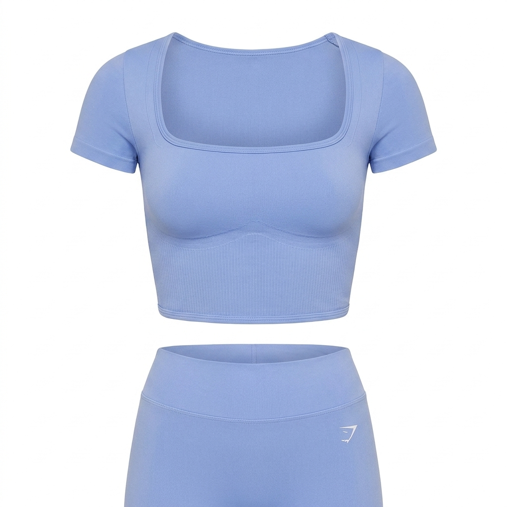 GYMSHARK Gymshark x Bratz Crop Top Steady Purple
