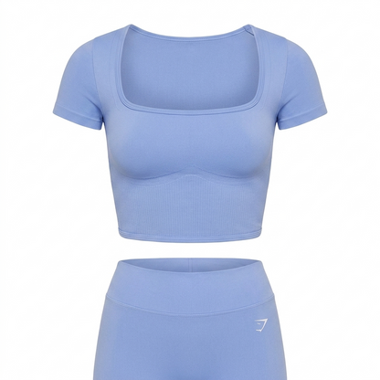 GYMSHARK Gymshark x Bratz Crop Top Steady Purple