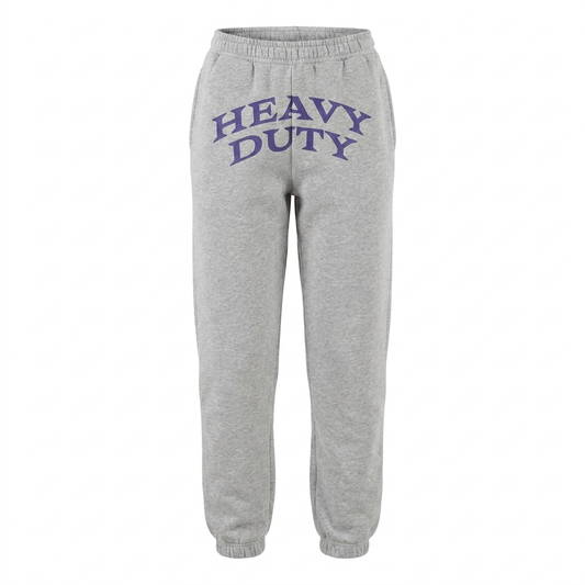 Women's Gymshark Heavy Duty Graphic Loopback Jogger Light Grey Core Marl