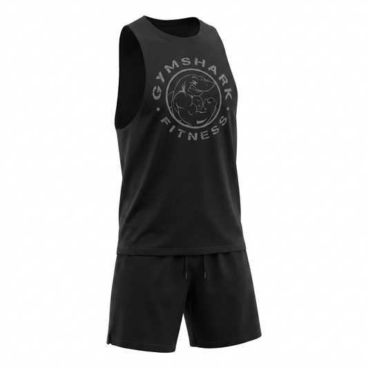 Gymshark Legacy Drop Arm Tank Black