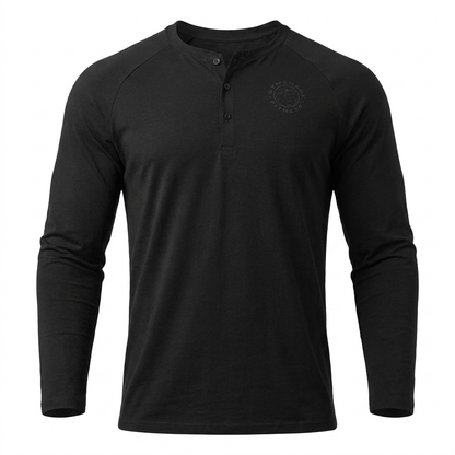 Gymshark Legacy Henley Black