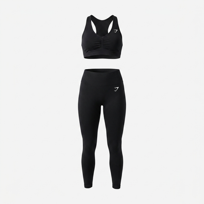 Women's Gymshark Lift Seamless Sports Bra Black