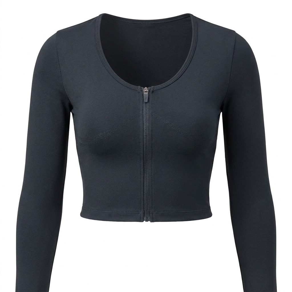 Women's Gymshark Lift Seamless Zip Up Jacket Midnight Blue
