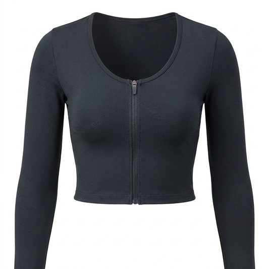 Women's Gymshark Lift Seamless Zip Up Jacket Midnight Blue