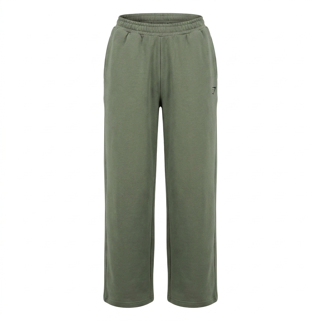 GYMSHARK Lifting Dipped Waistband Pants Unit Green