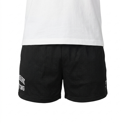 Gymshark Lifting Mesh 5" Shorts Black