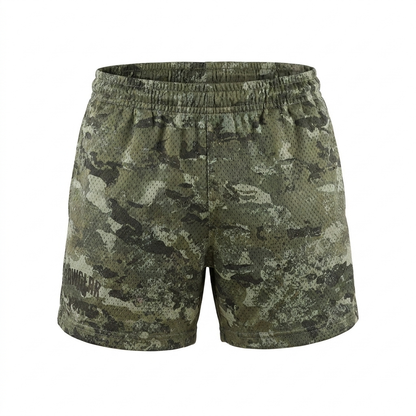 Gymshark Lifting Mesh 5" Shorts Chalk Green