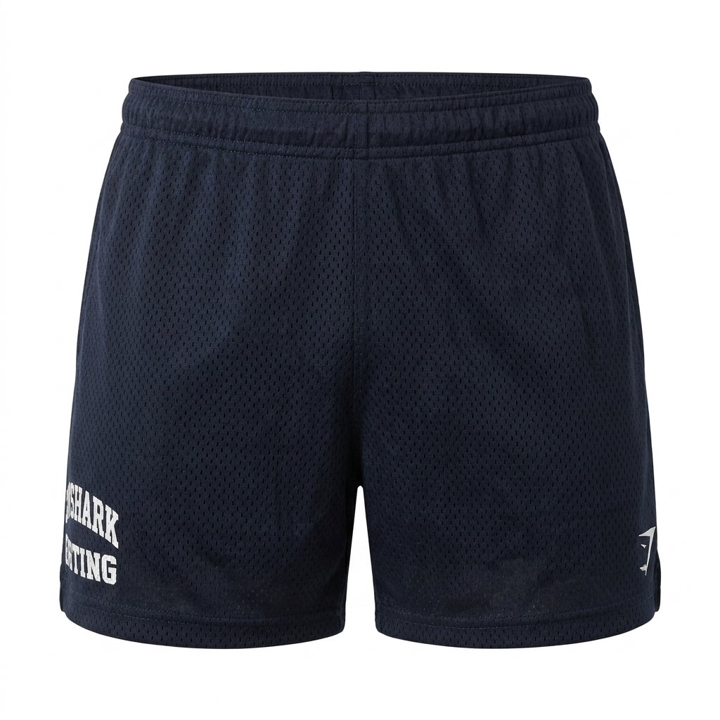 Gymshark Lifting Mesh 5" Shorts Heavy Blue