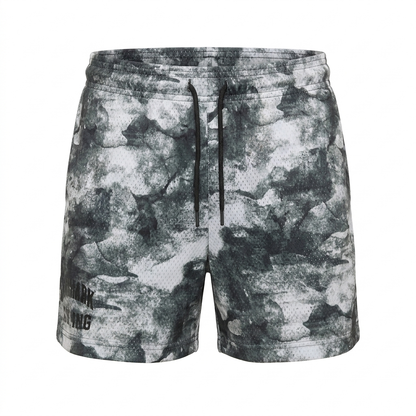 Gymshark Lifting Mesh 5" Shorts Metal Grey