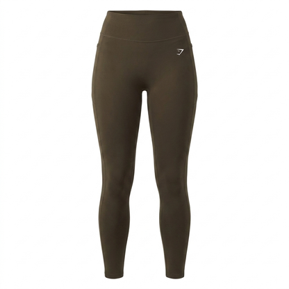 Women's Gymshark Lifting Pocket Leggings Archive Brown