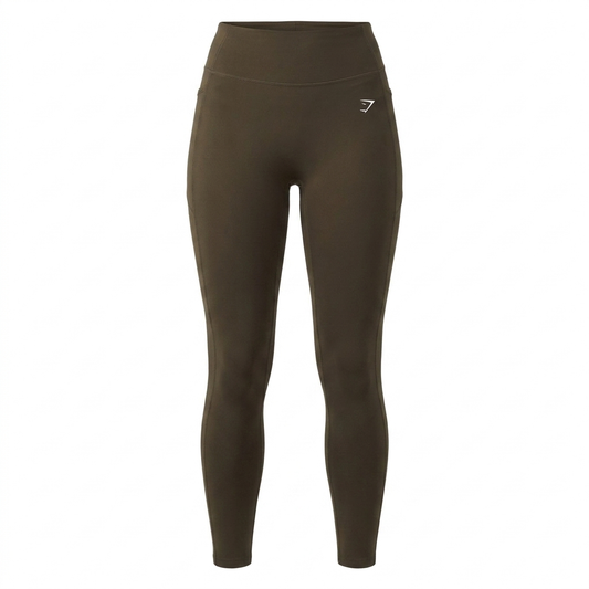 Women's Gymshark Lifting Pocket Leggings Archive Brown