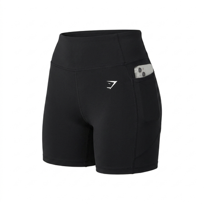 Women's Gymshark Lifting Pocket Shorts Black