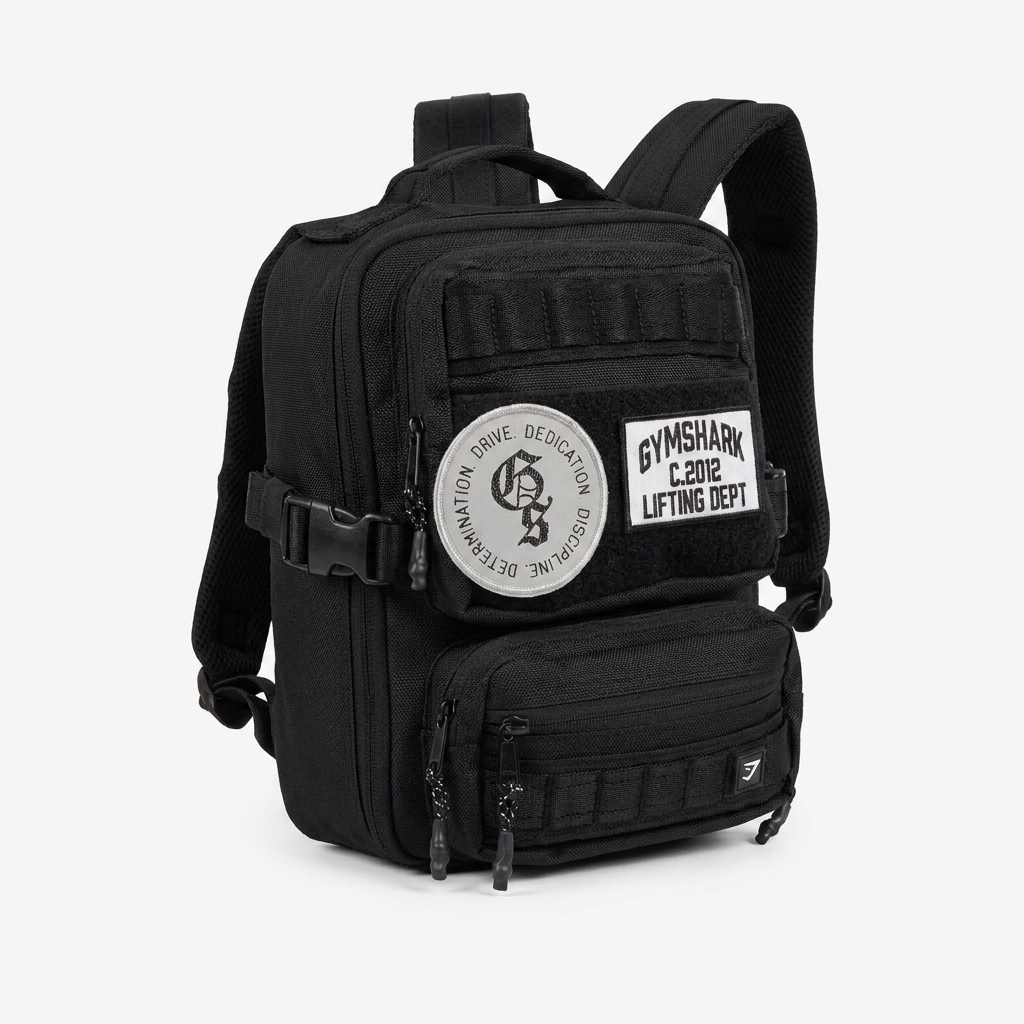 Gymshark Mini Tactical Backpack Black