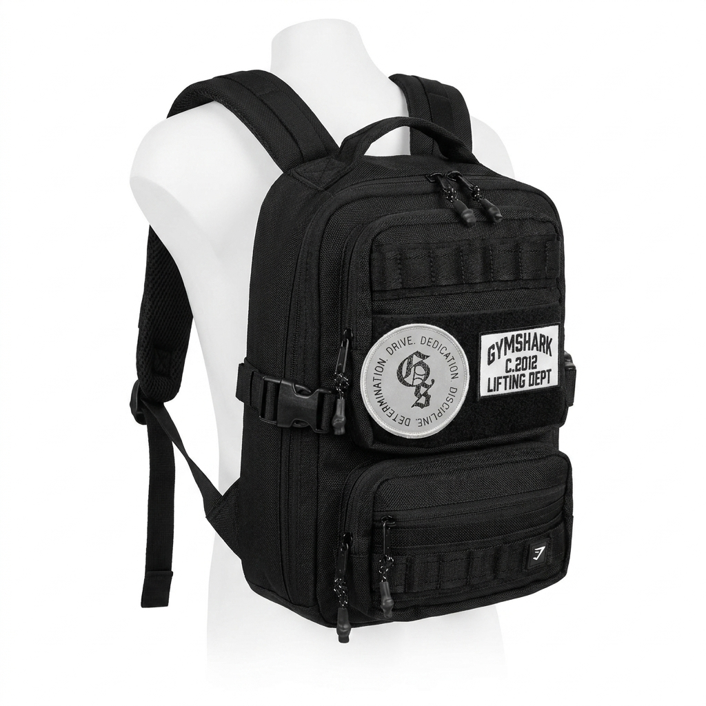 Women's Gymshark Mini Tactical Backpack Black