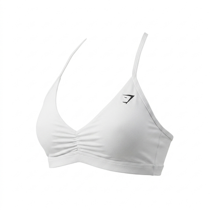 GYMSHARK Minimal Sports Bra 2.0 White