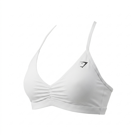 GYMSHARK Minimal Sports Bra 2.0 White