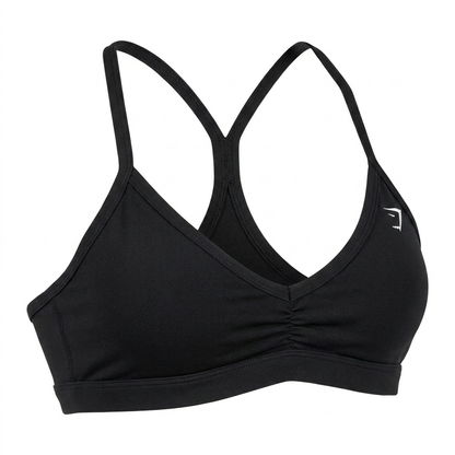 GYMSHARK Minimal Sports Bra Black
