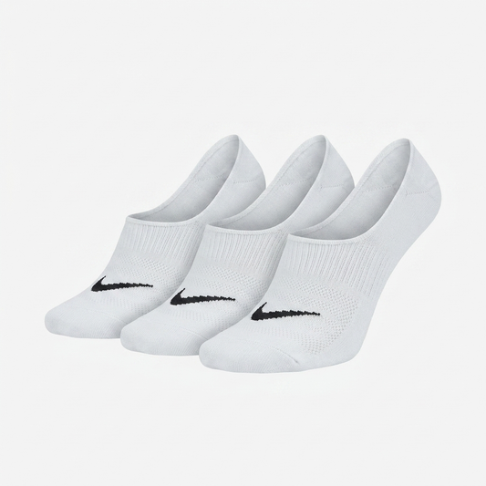 Women's Gymshark No Show Socks 3Pk White