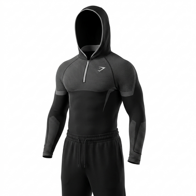 GYMSHARK Onyx V5 Hoodie Onyx black