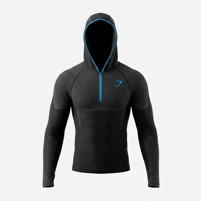 GYMSHARK Onyx V5 Hoodie Onyx Blue
