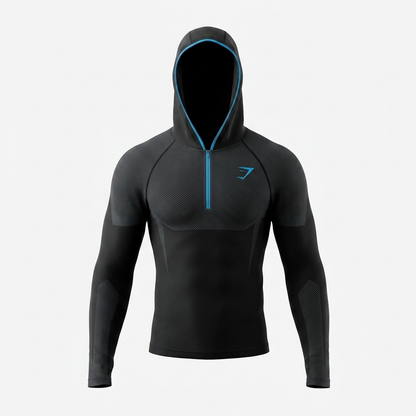 GYMSHARK Onyx V5 Hoodie Onyx Blue