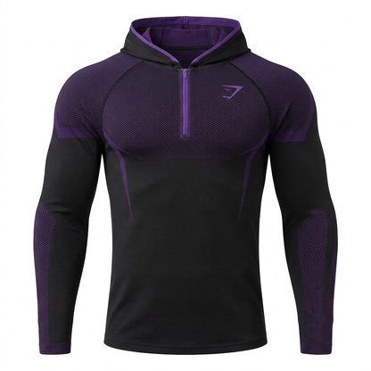 GYMSHARK Onyx V5 Hoodie Onyx PURPLE