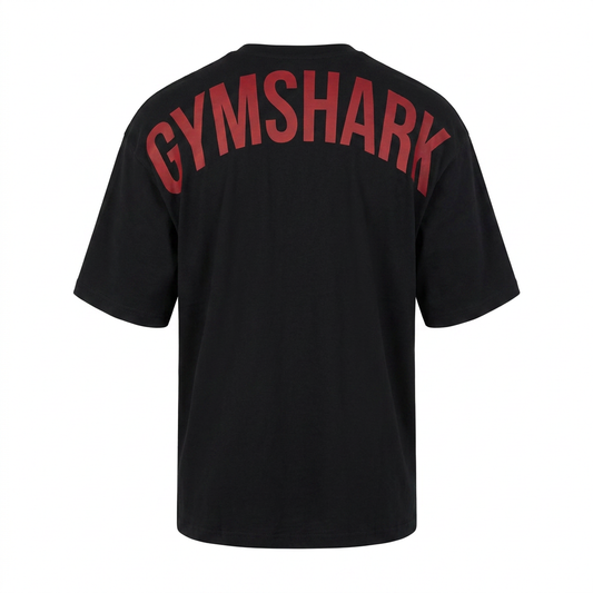 GYMSHARK Power T-Shirt Black 3
