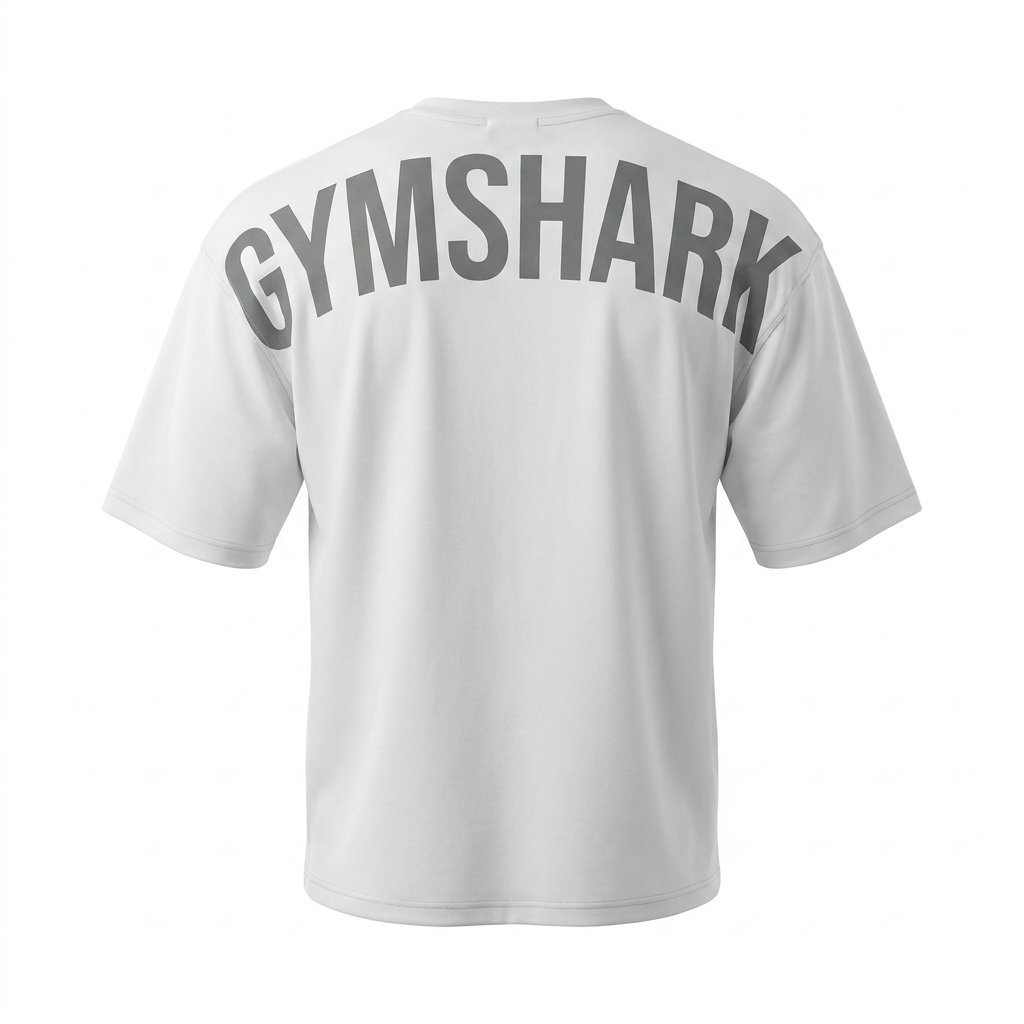 GYMSHARK Power T-Shirt White
