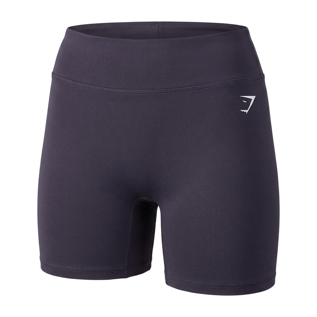 Women's Gymshark Reps Power Tight Shorts Midnight Purple