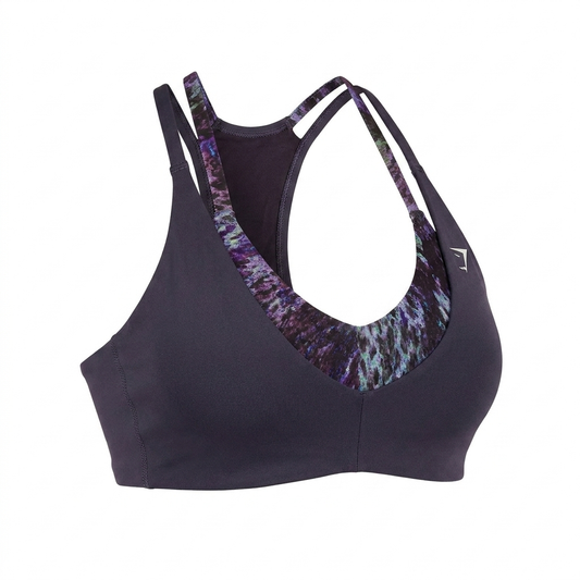 Women's Gymshark Reps T Back Sports Bra Midnight Purple