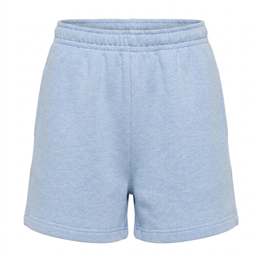 Women's Gymshark Rest Day Sweats 2.0 Shorts Blue Marl