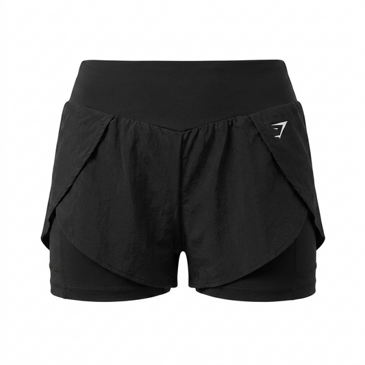 GYMSHARK Running 2-in-1 Shorts