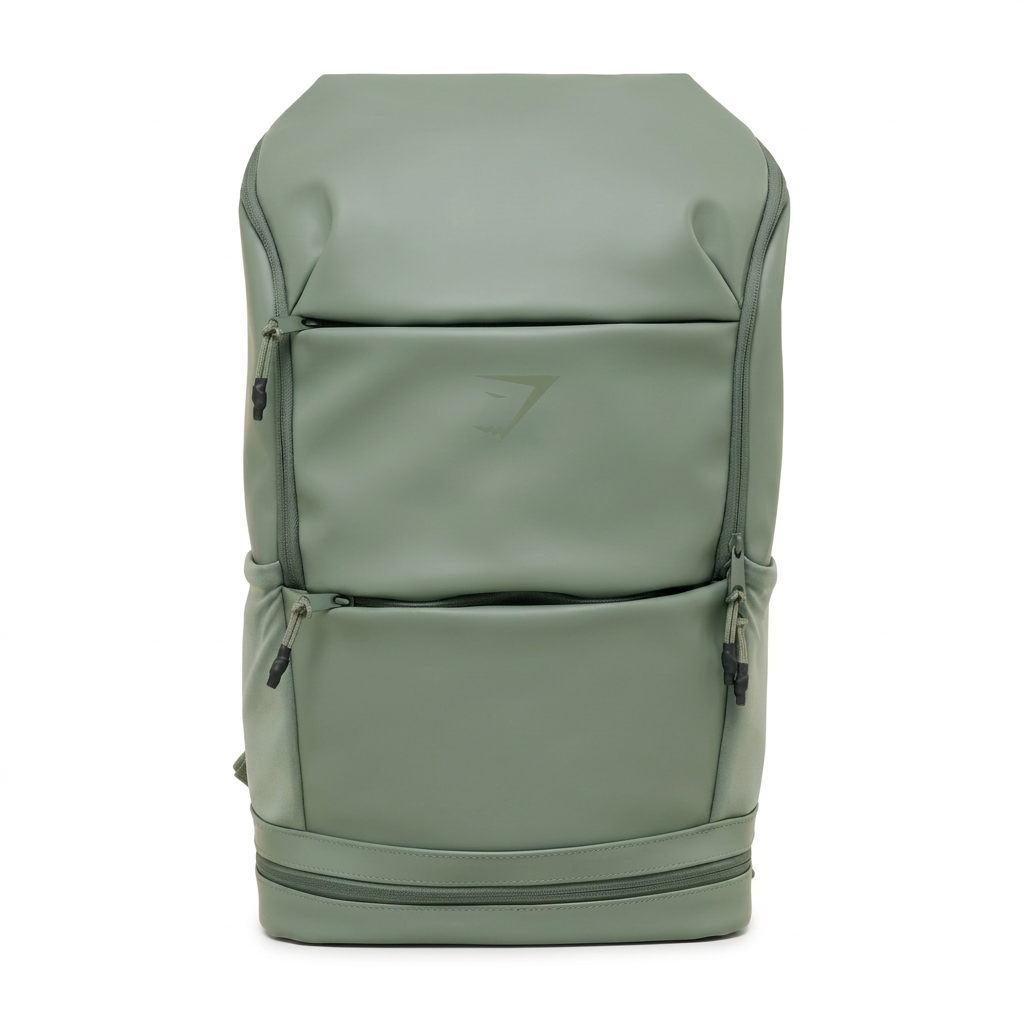 GYMSHARK Sleek Backpack Green
