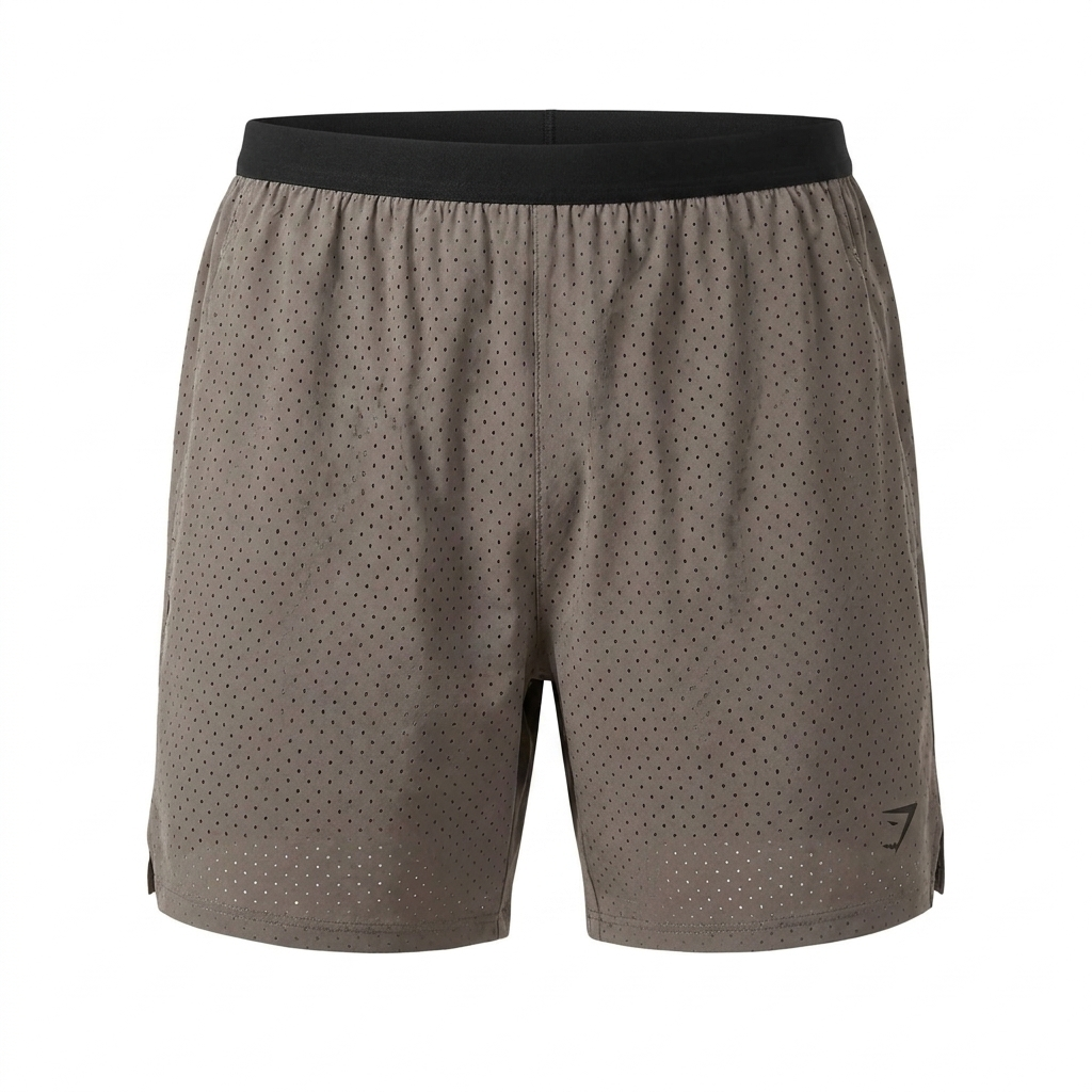GYMSHARK Sport Zero 5 Short Shorts Brown