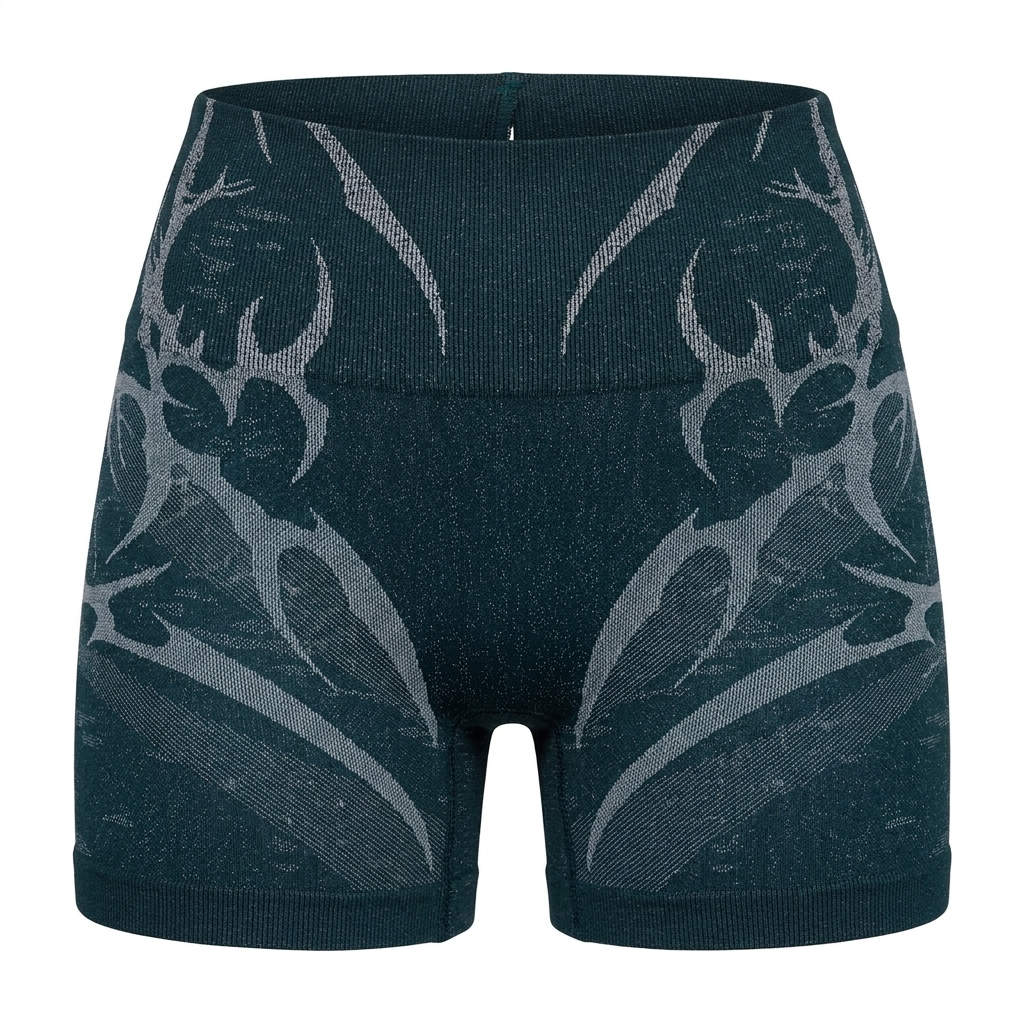 GYMSHARK Storm Seamless Shorts Deep Petrol Blue/Smoke Blue